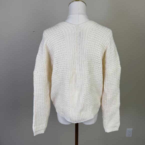 Poof Apparel Pullover Long Sleeve Knit Sweater US Women's M - Picture 2 of 6